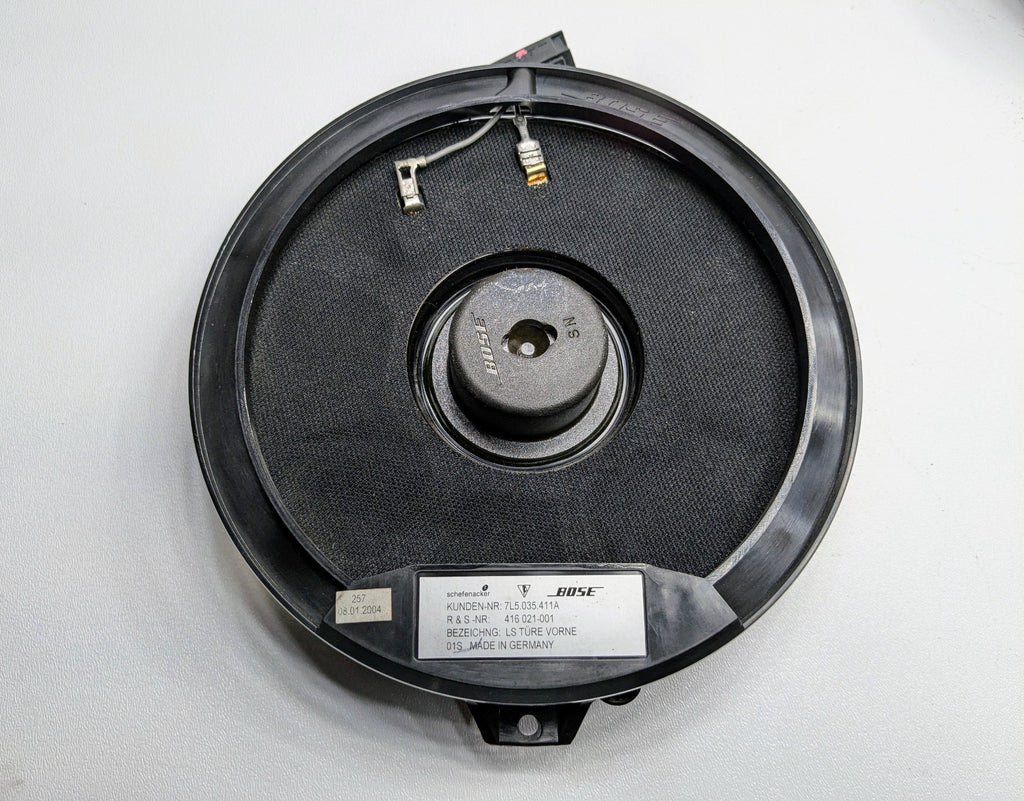 2004 - 2006 OEM PORSCHE CAYENNE V6 FRONT AND REAR AUDIO SOUND SYSTEM SPEAKER SET