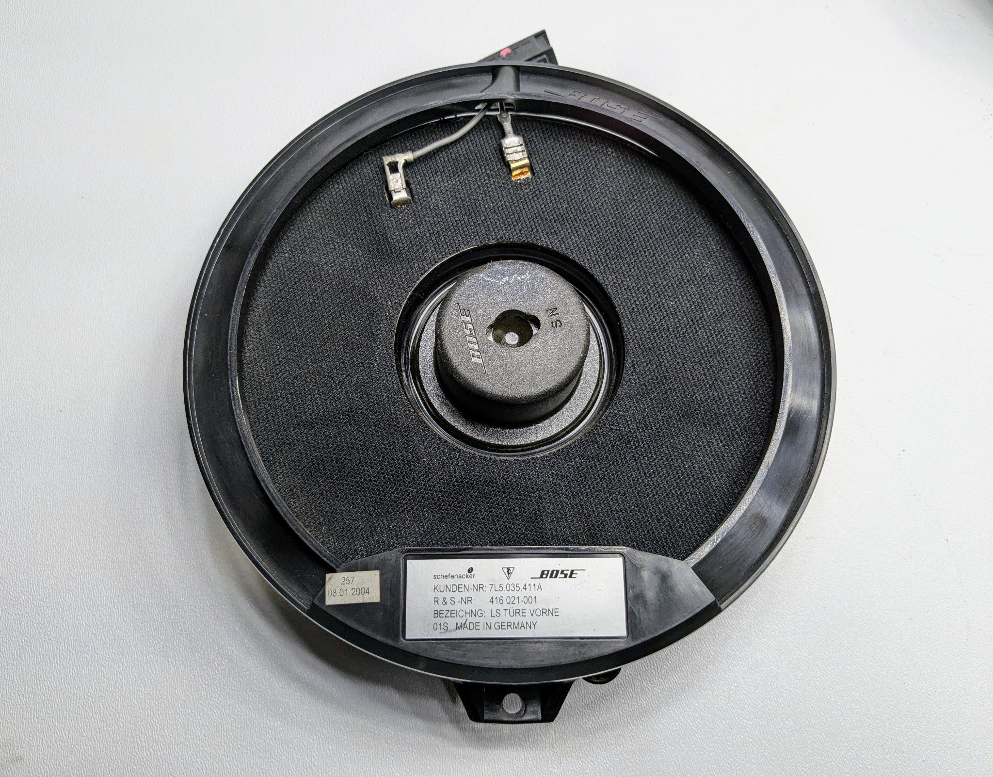 2004 - 2006 OEM PORSCHE CAYENNE V6 FRONT AND REAR AUDIO SOUND SYSTEM SPEAKER SET
