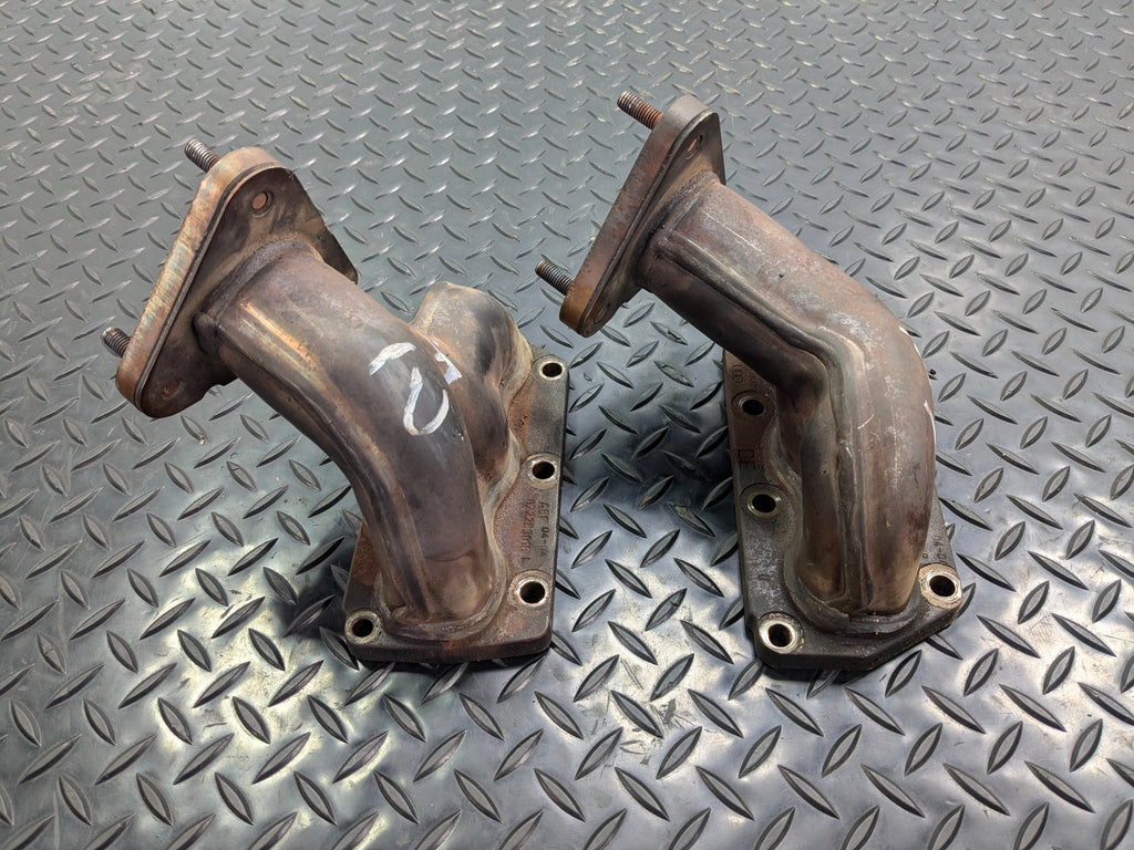 2004 - 2006 OEM PORSCHE CAYENNE V6 FRONT LEFT AND RIGHT SIDE EXHAUST MANIFOLD