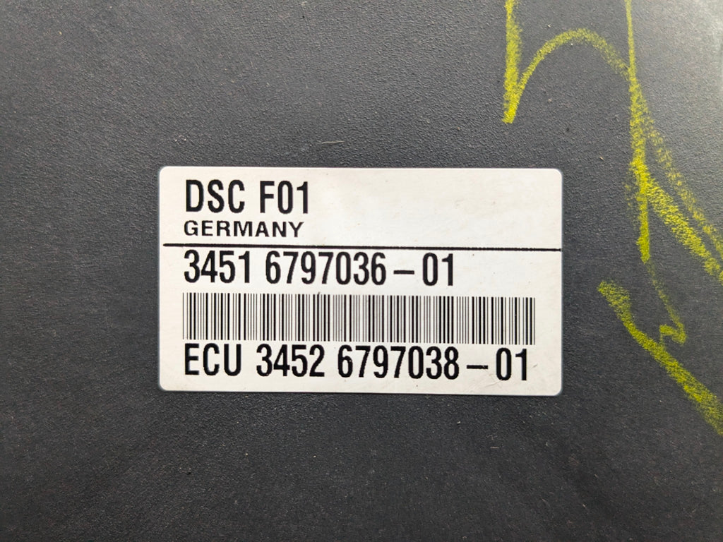 10 - 11 OEM BMW 535I GT ABS ANTI LOCK BRAKE PUMP MODULE WITHOUT ADAPTIVE CRUISE