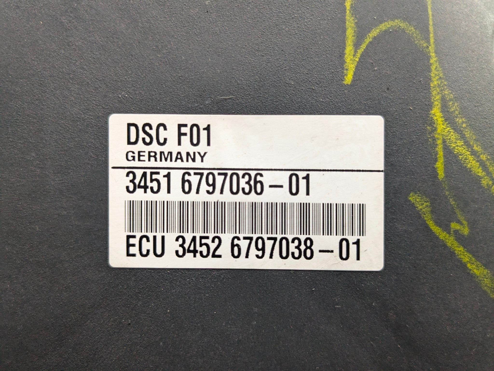 10 - 11 OEM BMW 535I GT ABS ANTI LOCK BRAKE PUMP MODULE WITHOUT ADAPTIVE CRUISE