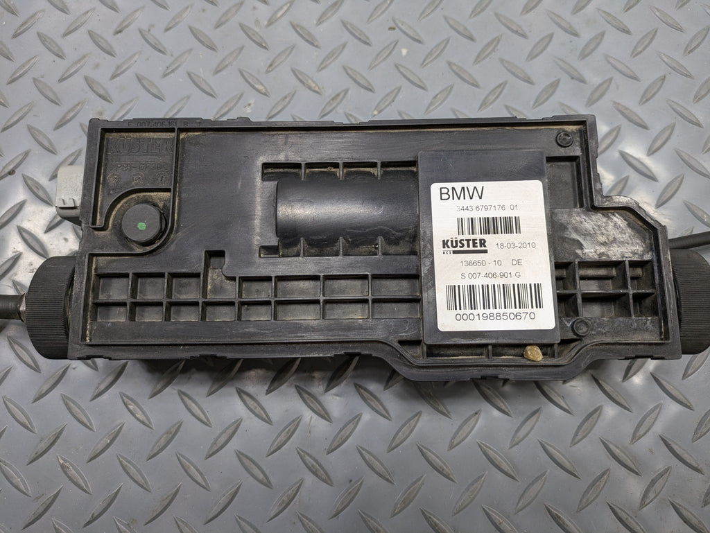 10 - 11 OEM BMW 535I GT REAR EMERGENCY PARKING BRAKE ACTUATOR MOTOR WITH CABLE