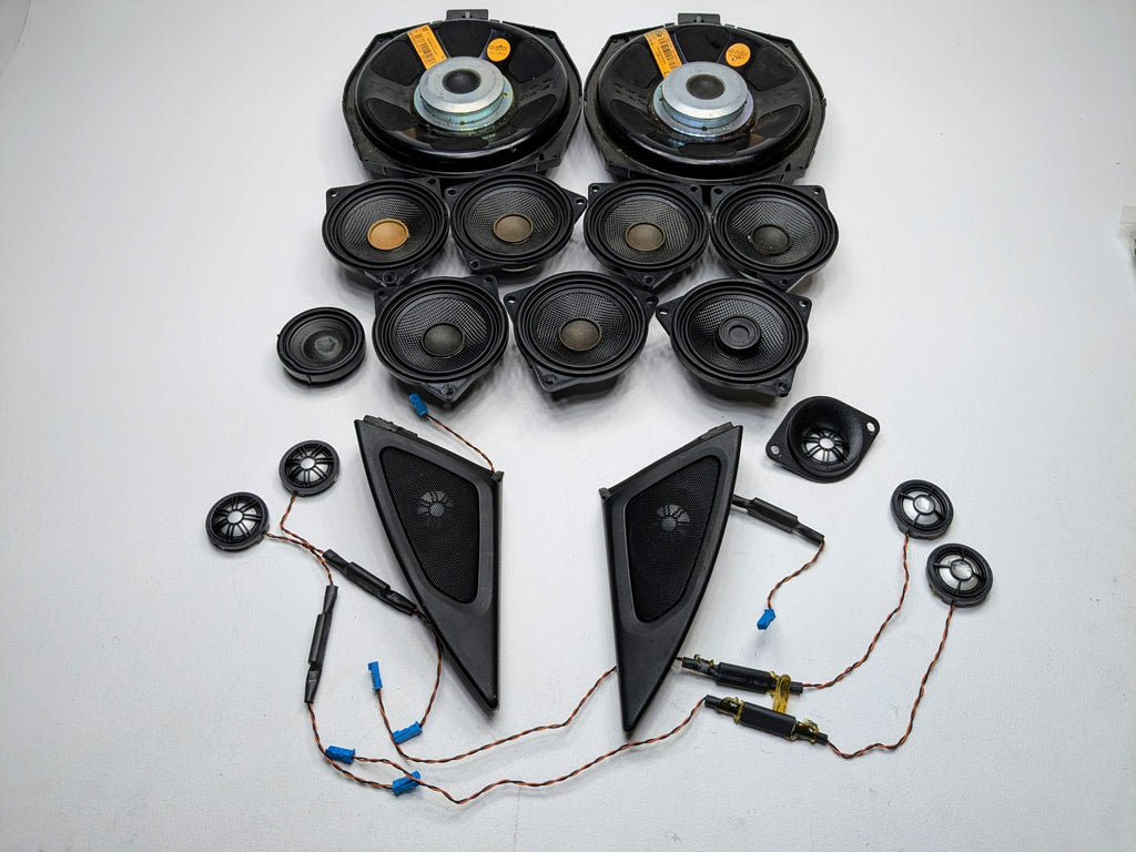2010 - 2011 OEM BMW 535I GT FRONT AND REAR AUDIO SOUND SYSTEM SPEAKER SET