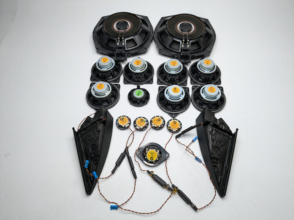 2010 - 2011 OEM BMW 535I GT FRONT AND REAR AUDIO SOUND SYSTEM SPEAKER SET