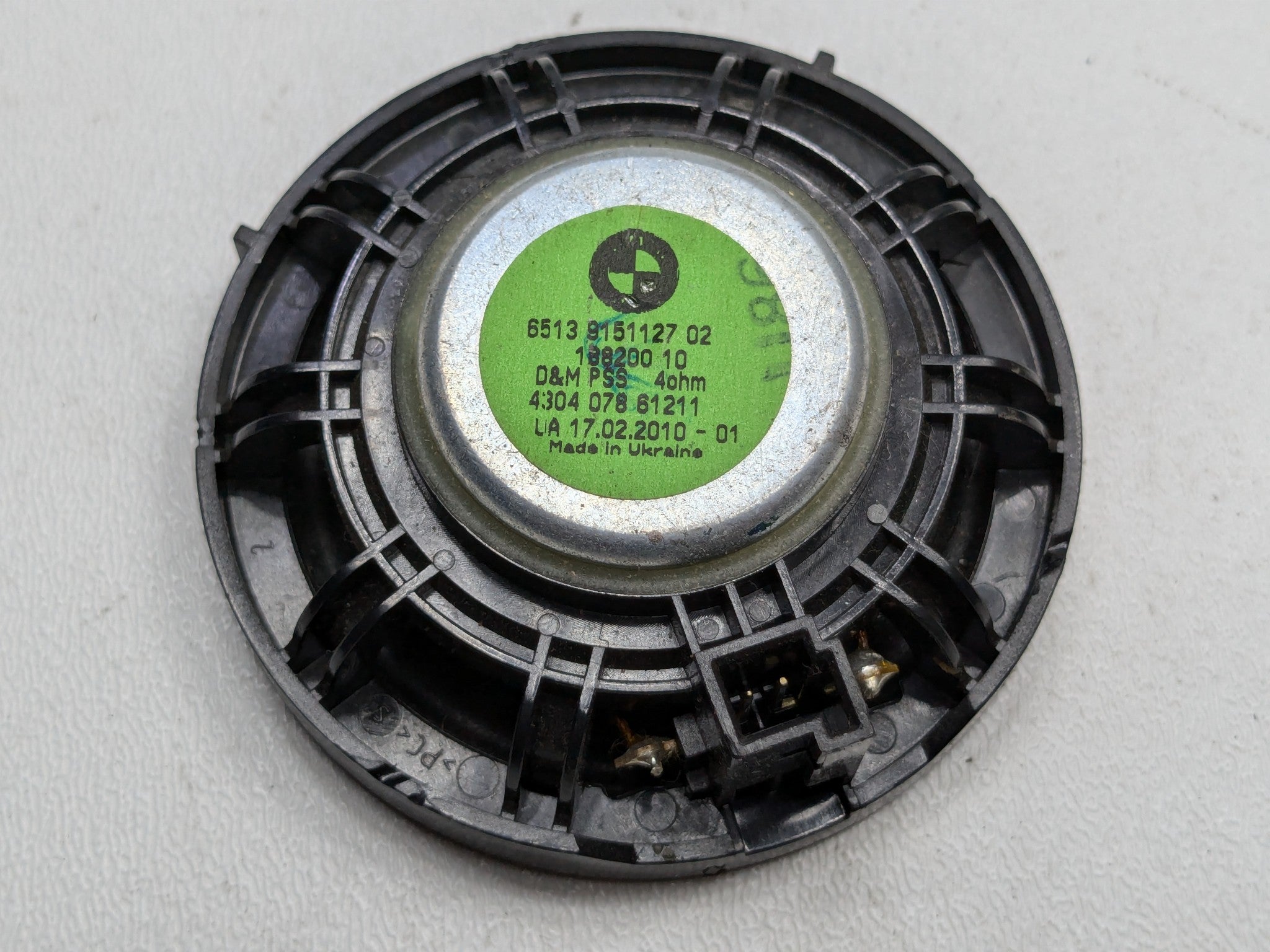 2010 - 2011 OEM BMW 535I GT FRONT AND REAR AUDIO SOUND SYSTEM SPEAKER SET