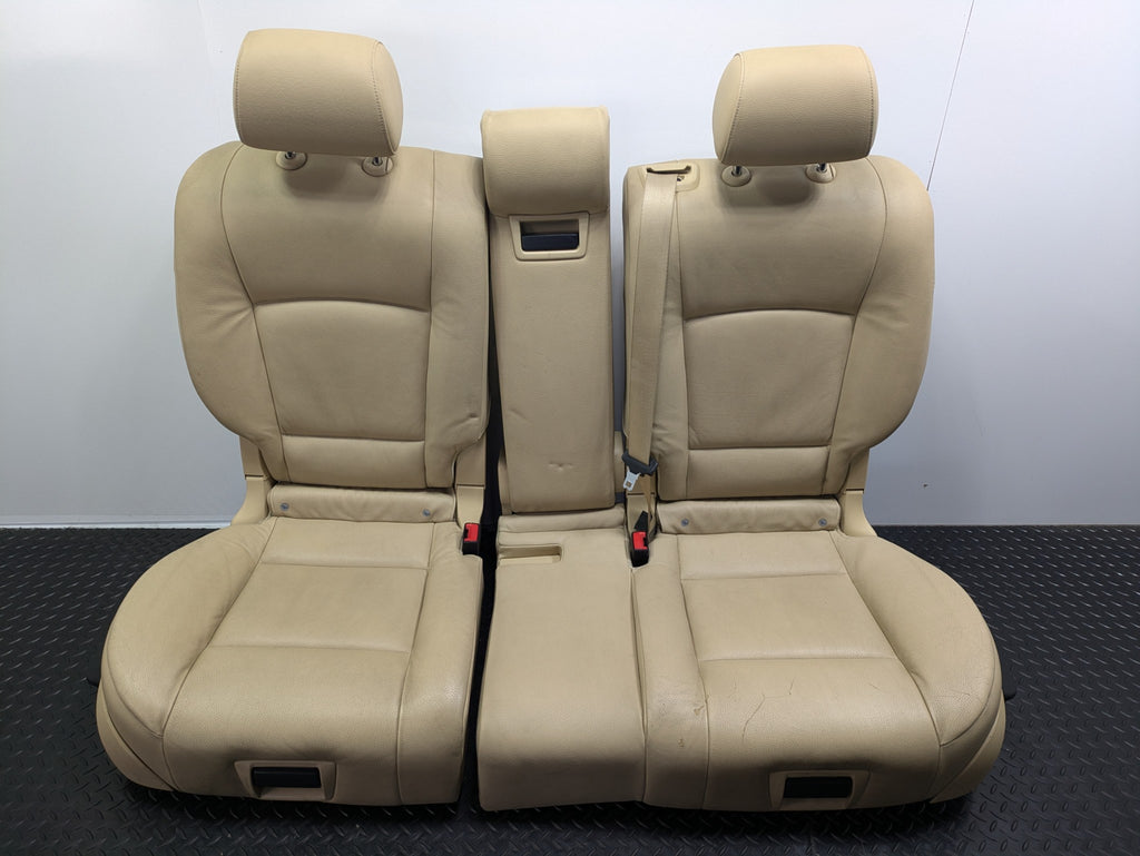 10 - 11 OEM BMW 535I GT REAR LEFT RIGHT AND CENTER SEAT WITH HEADREST ASSEMBLY