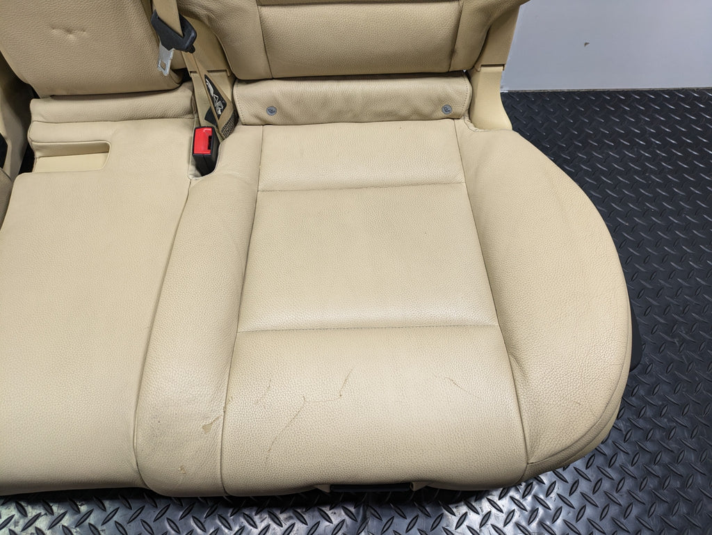 10 - 11 OEM BMW 535I GT REAR LEFT RIGHT AND CENTER SEAT WITH HEADREST ASSEMBLY