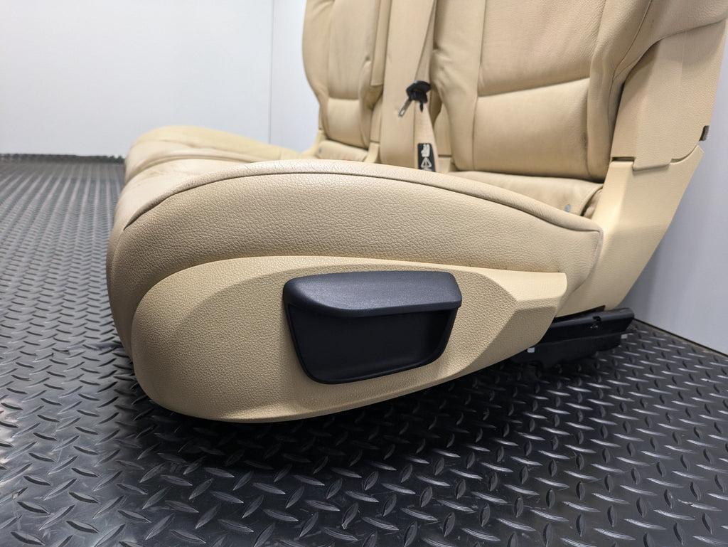 10 - 11 OEM BMW 535I GT REAR LEFT RIGHT AND CENTER SEAT WITH HEADREST ASSEMBLY