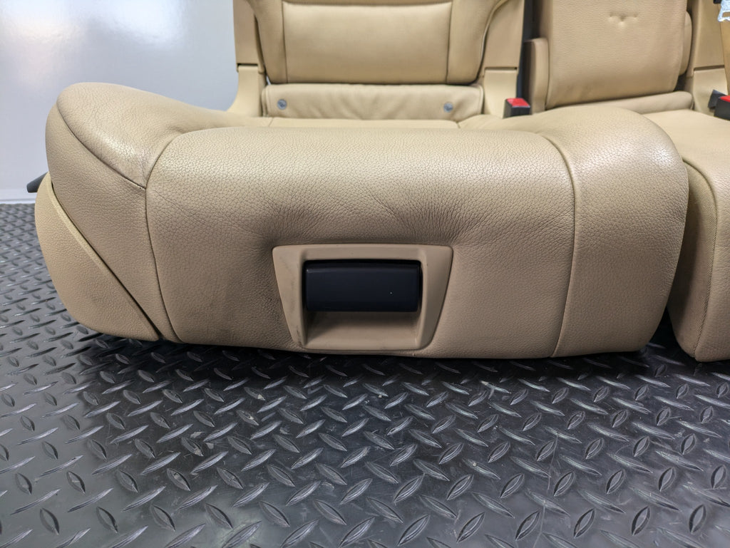 10 - 11 OEM BMW 535I GT REAR LEFT RIGHT AND CENTER SEAT WITH HEADREST ASSEMBLY
