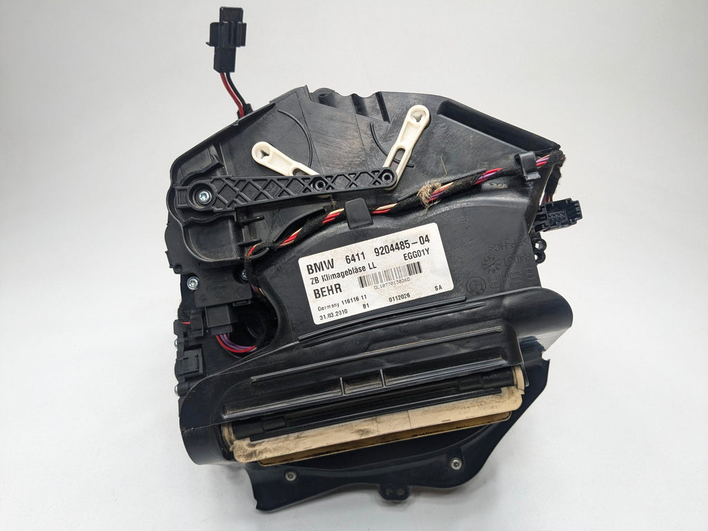 2010 - 2011 BMW 535I GT OEM AC HEATER CORE BLOWER MOTOR HOUSING BOX ASSEMBLY
