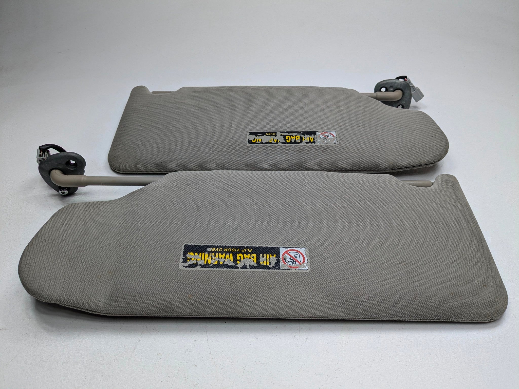 2004 - 2008 OEM ACURA TL FRONT LEFT AND RIGHT INTERIOR ROOF SUN VISOR