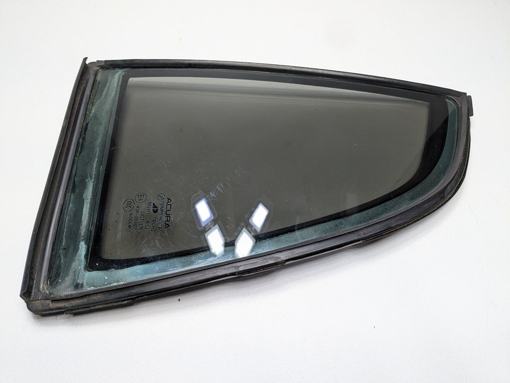 2004 - 2008 OEM ACURA TL REAR LEFT SIDE DOOR WINDOW QUARTER GLASS