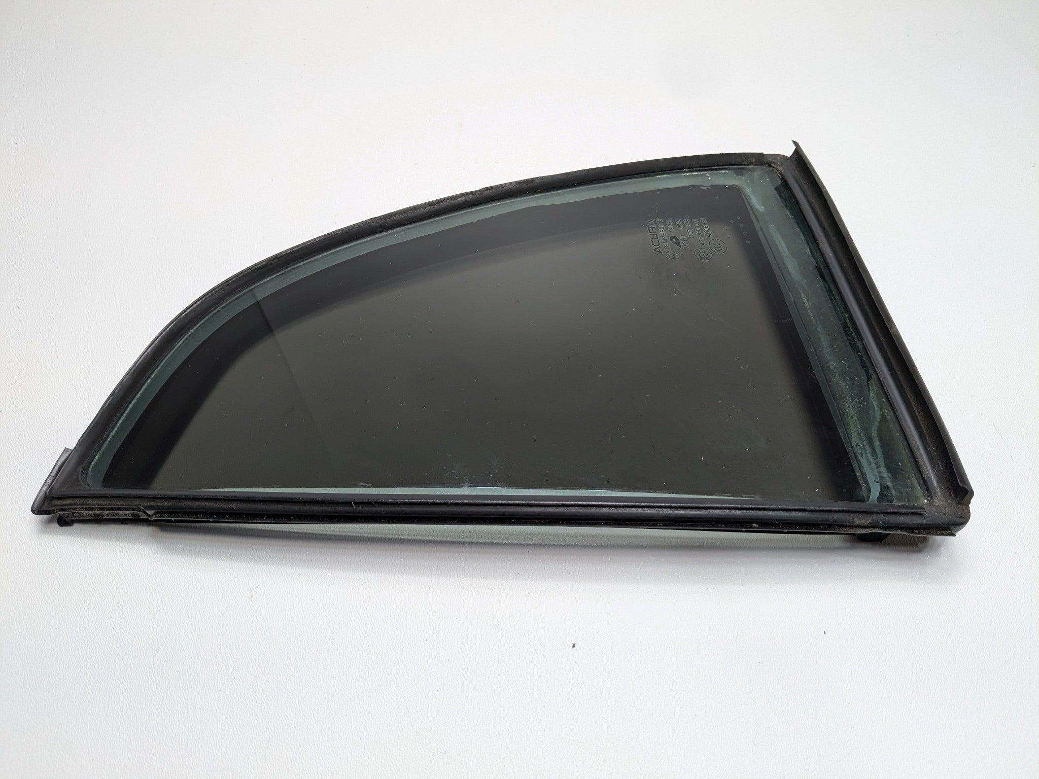 2004 - 2008 OEM ACURA TL REAR LEFT SIDE DOOR WINDOW QUARTER GLASS