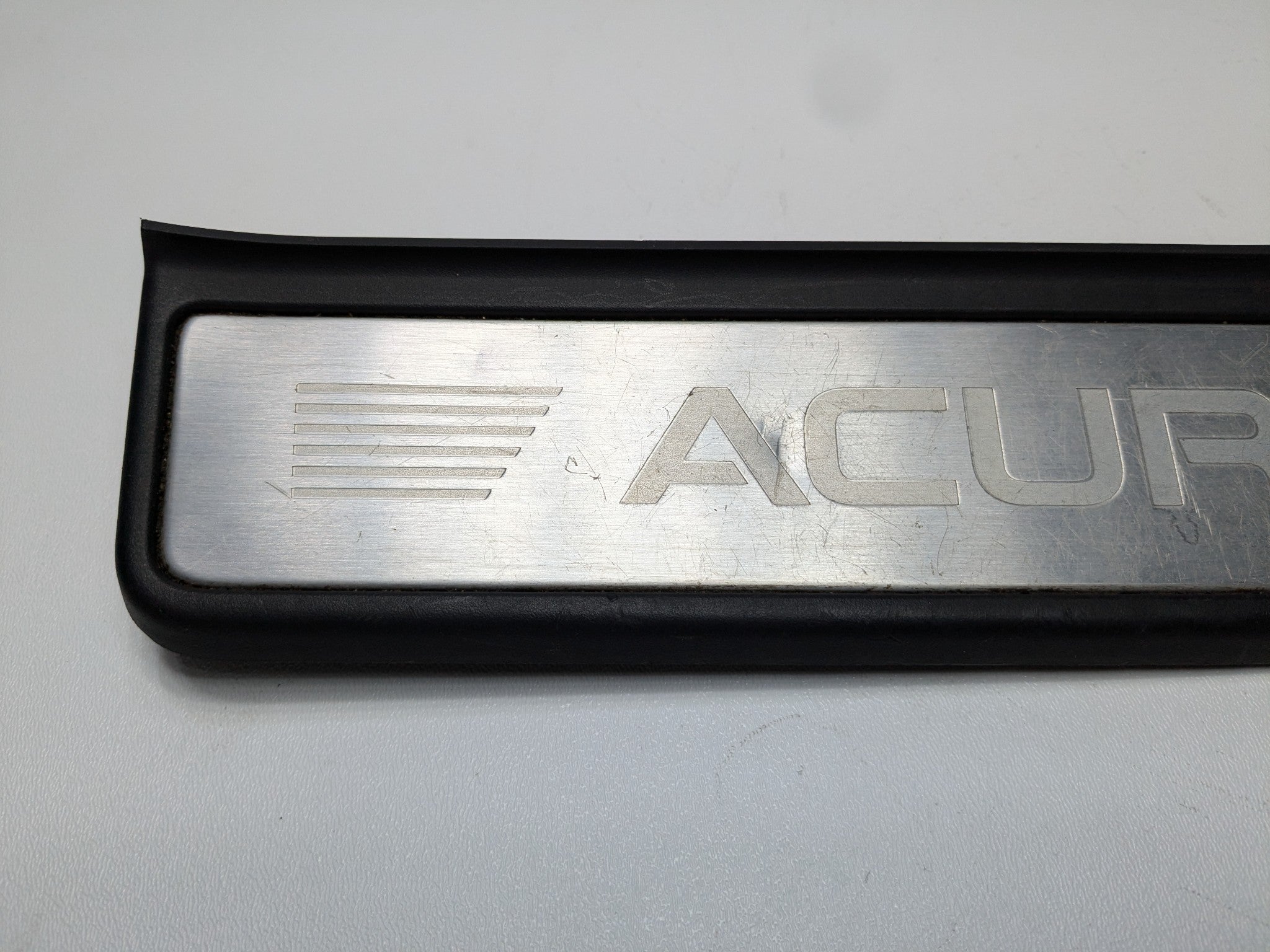 2004 - 2008 OEM ACURA TL REAR LEFT DRIVER SIDE DOOR SCUFF SILL PLATE TRIM