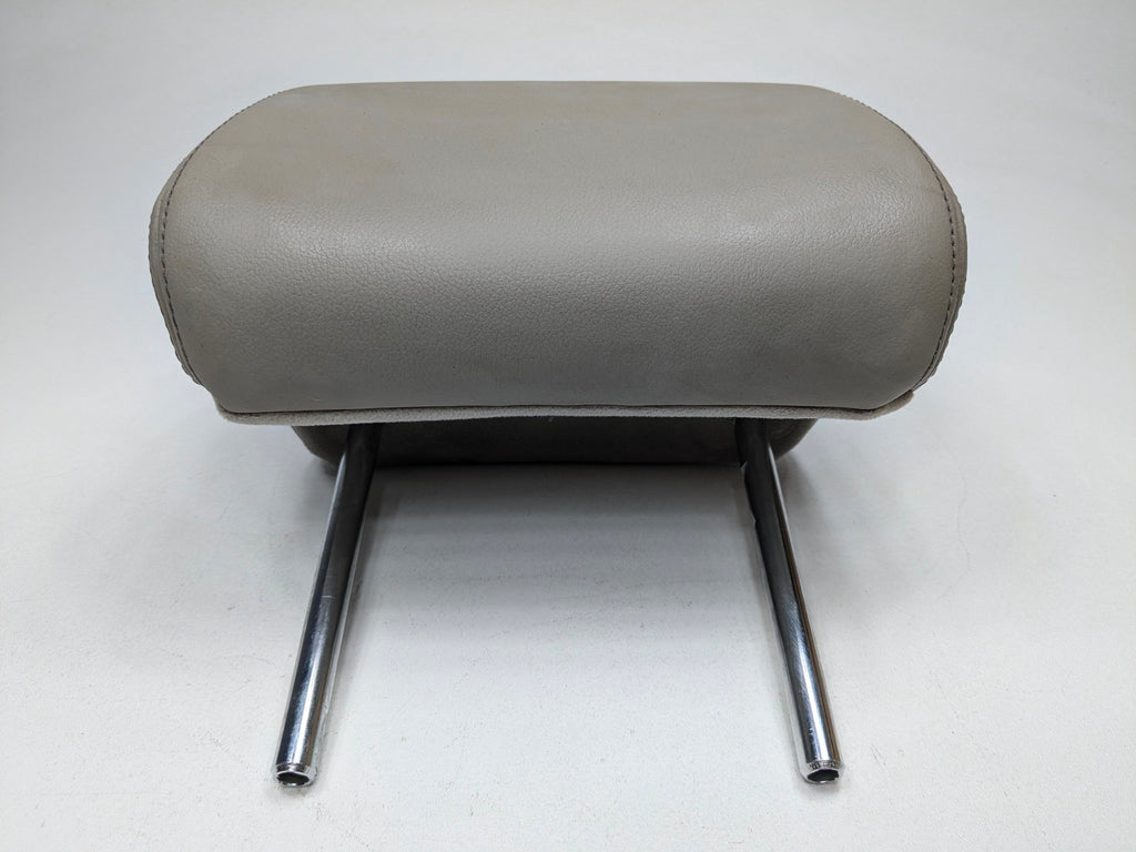 04 - 08 OEM ACURA TL REAR LEFT DRIVER SIDE SEAT HEADREST ASSEMBLY GRAY LEATHER
