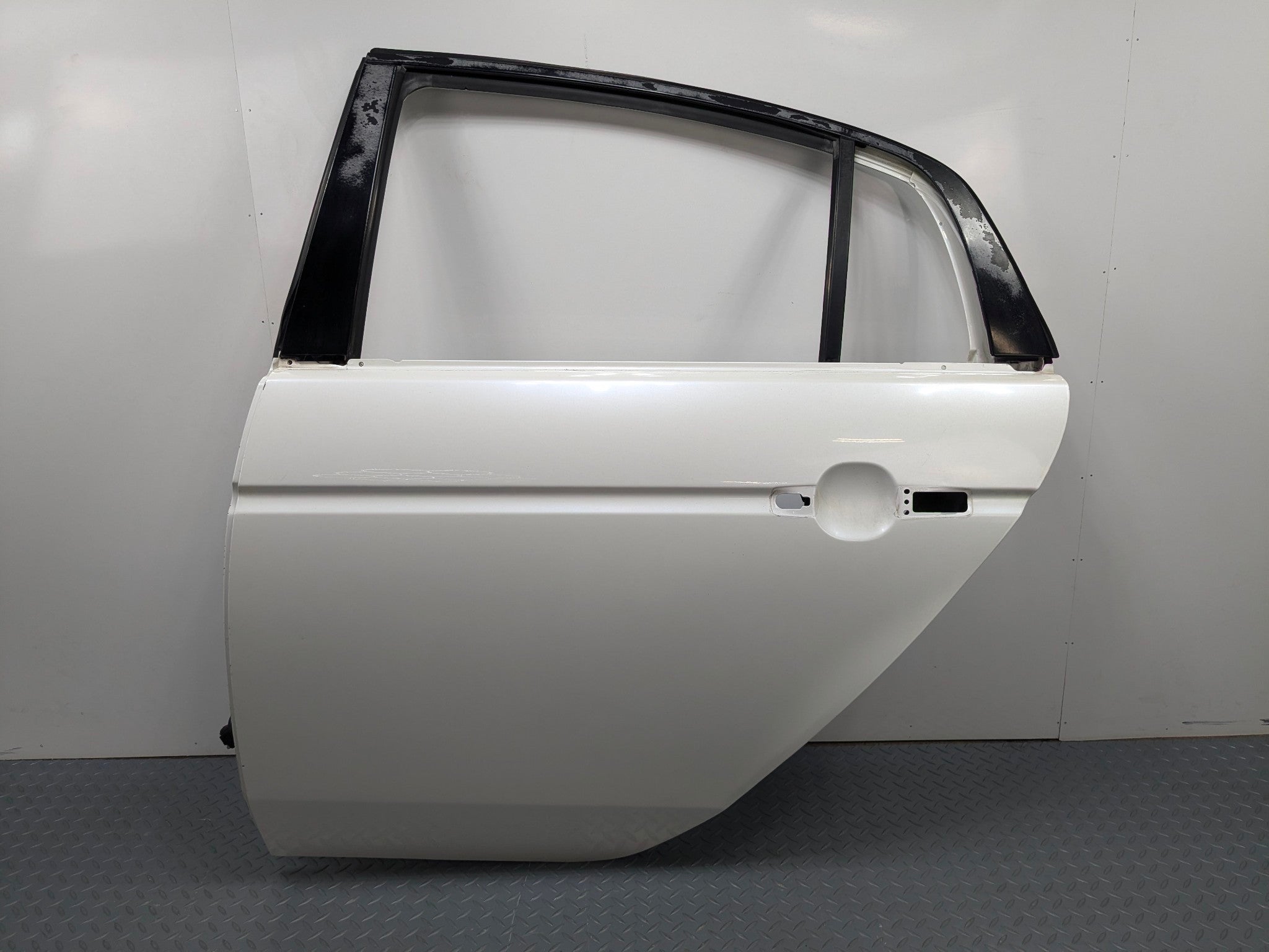 2004 - 2008 OEM ACURA TL REAR LEFT DRIVER SIDE DOOR SHELL PANEL ASSEMBLY