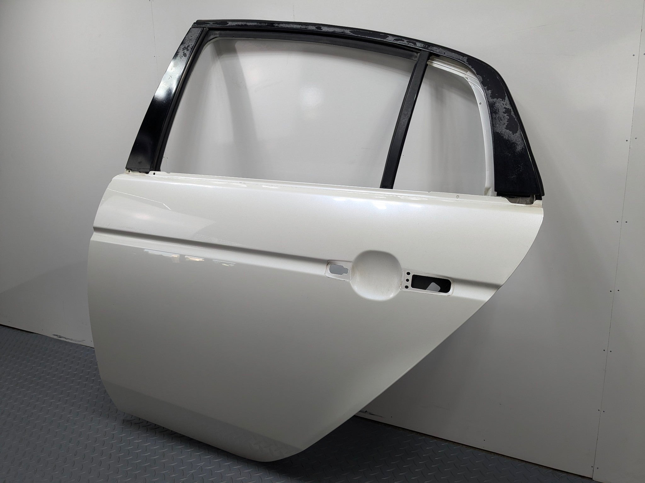 2004 - 2008 OEM ACURA TL REAR LEFT DRIVER SIDE DOOR SHELL PANEL ASSEMBLY
