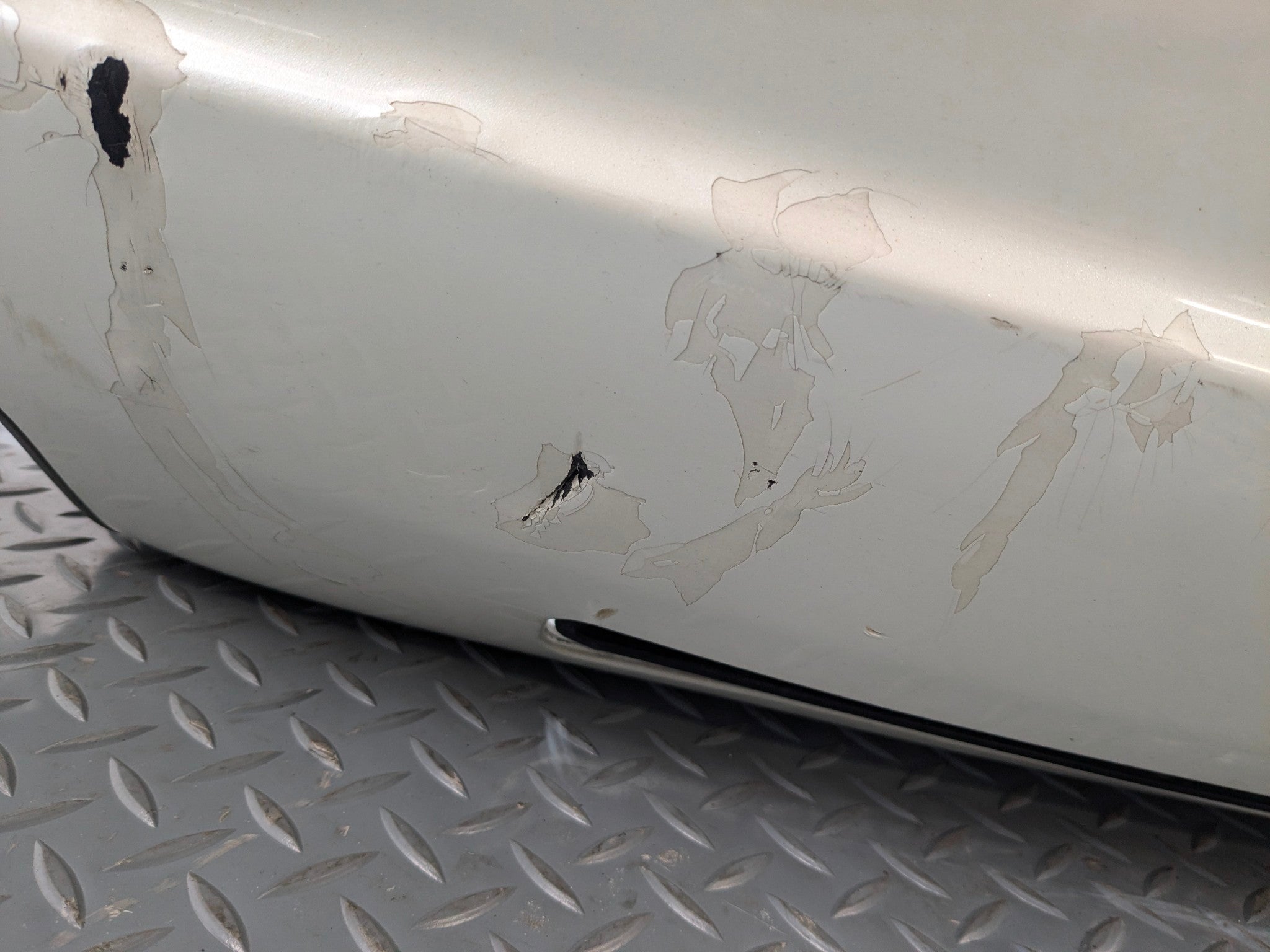 2004 - 2008 OEM ACURA TL REAR BUMPER COVER PANEL ASSEMBLY