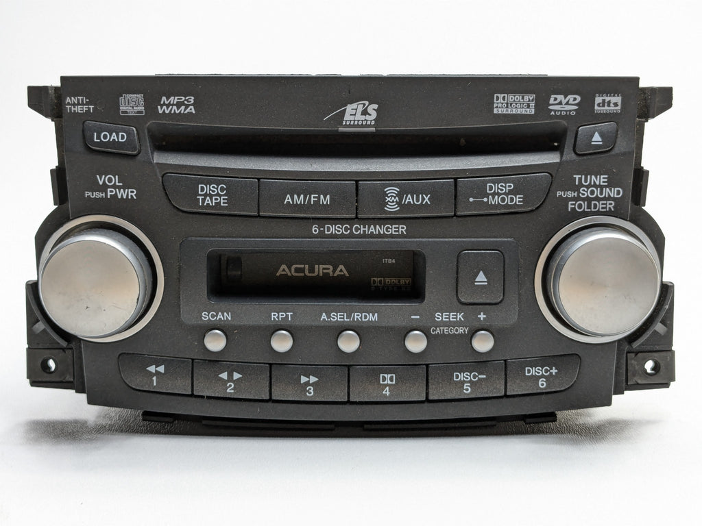 2004 - 2008 OEM ACURA TL AUDIO RADIO CD PLAYER EQUIPMENT RECEIVER
