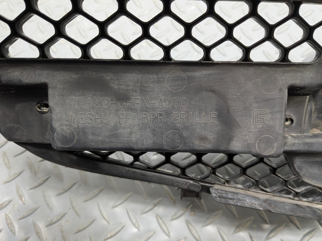 2004 - 2008 OEM ACURA TL FRONT UPPER BUMPER CENTER GRILLE WITH EMBLEM