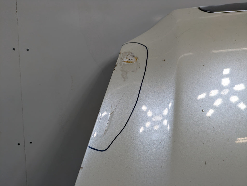 2004 - 2008 OEM ACURA TL FRONT HOOD SHELL PANEL WHITE