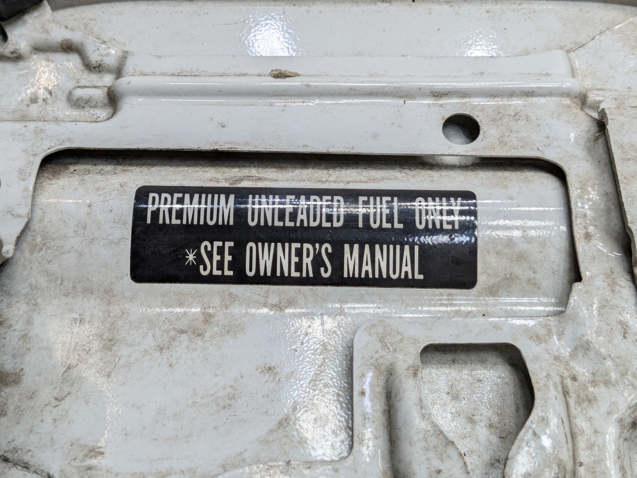 2004 - 2008 OEM ACURA TL REAR FUEL GAS TANK FILLER FLAP DOOR LID COVER