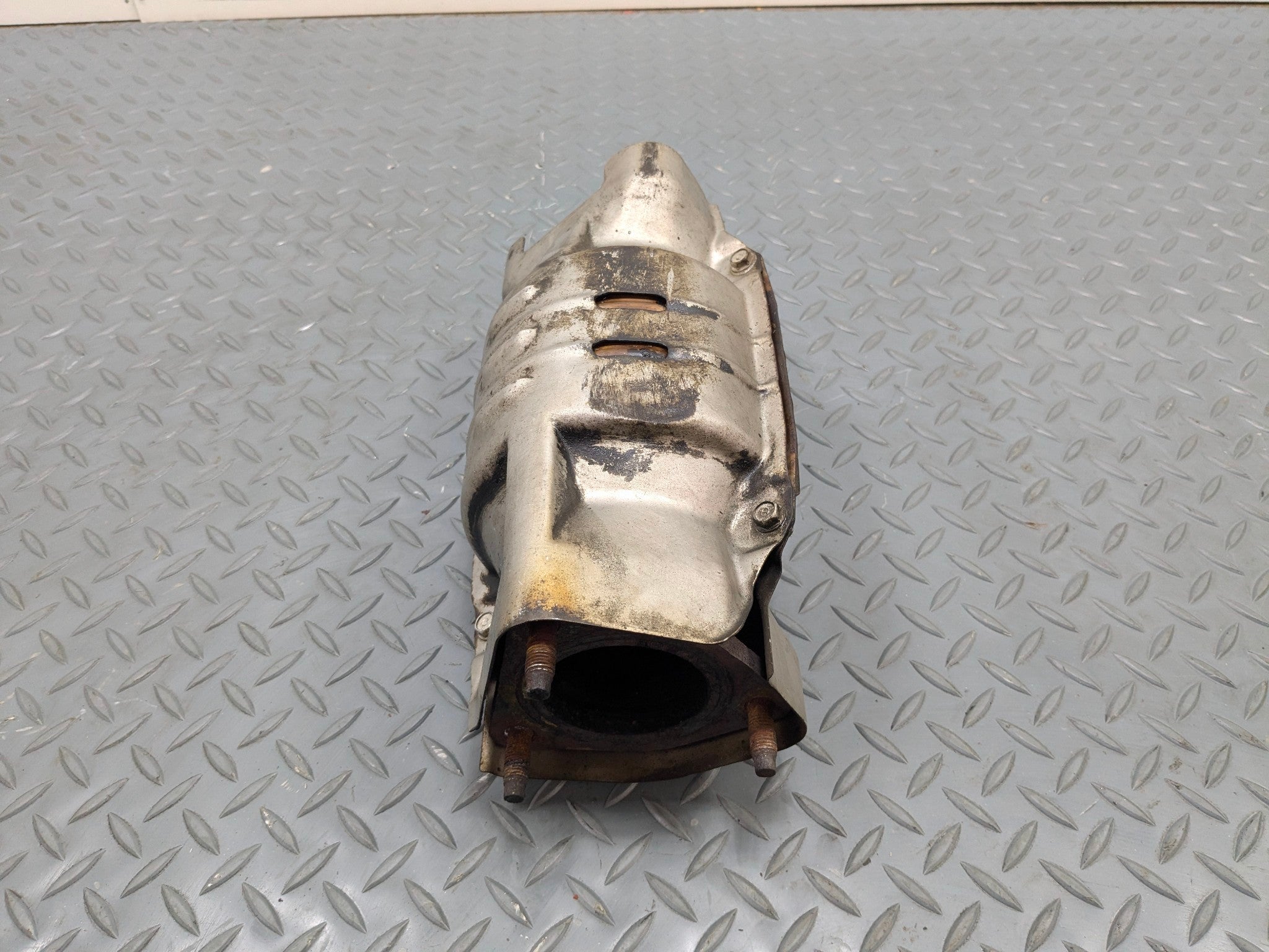 2004 - 2008 OEM ACURA TL CENTER EXHAUST MANIFOLD DOWNPIPE WITH HEAT SHIELD