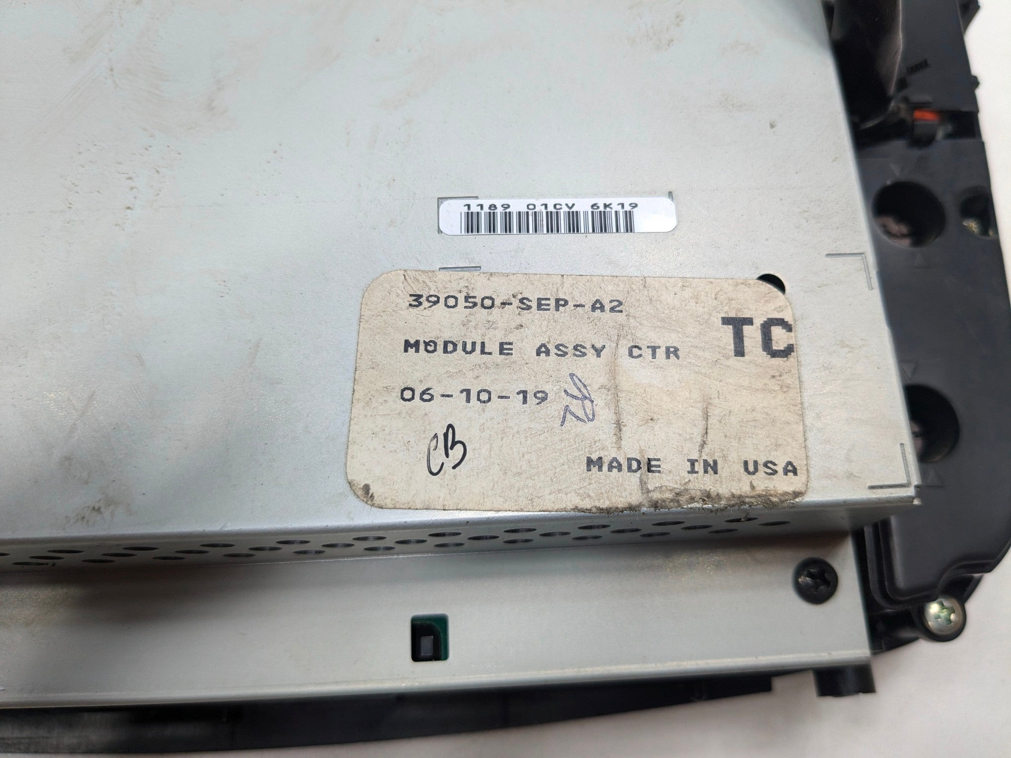 2004 - 2008 OEM ACURA TL CLIMATE CONTROL INFORMATION DISPLAY SCREEN