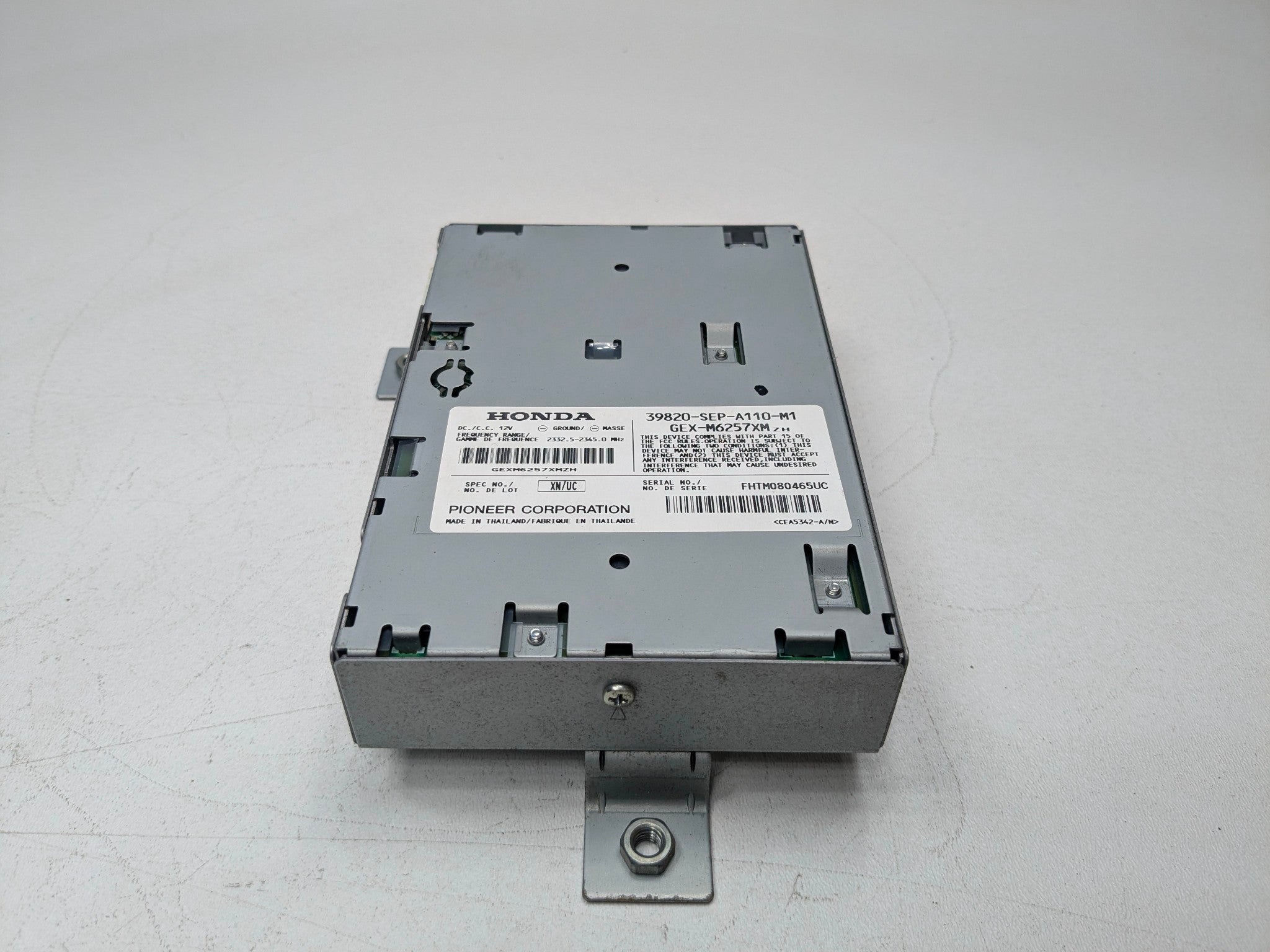 2004 - 2008 OEM ACURA TL SATELLITE RADIO RECEIVER CONTROL MODULE UNIT