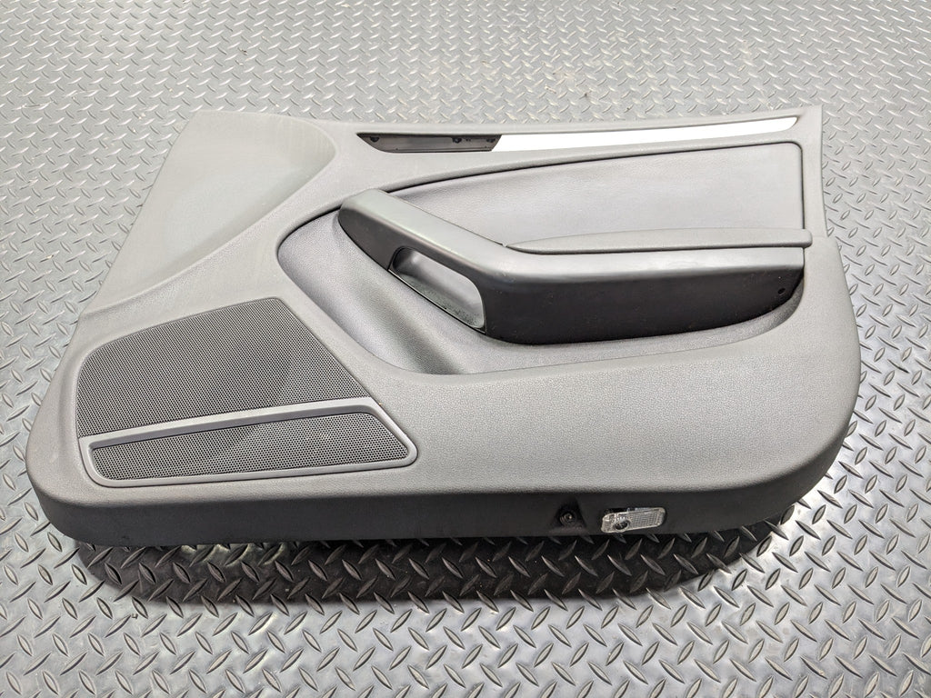 2008 - 2011 OEM AUDI A4 FRONT RIGHT PASSENGER SIDE INTERIOR DOOR TRIM PANEL
