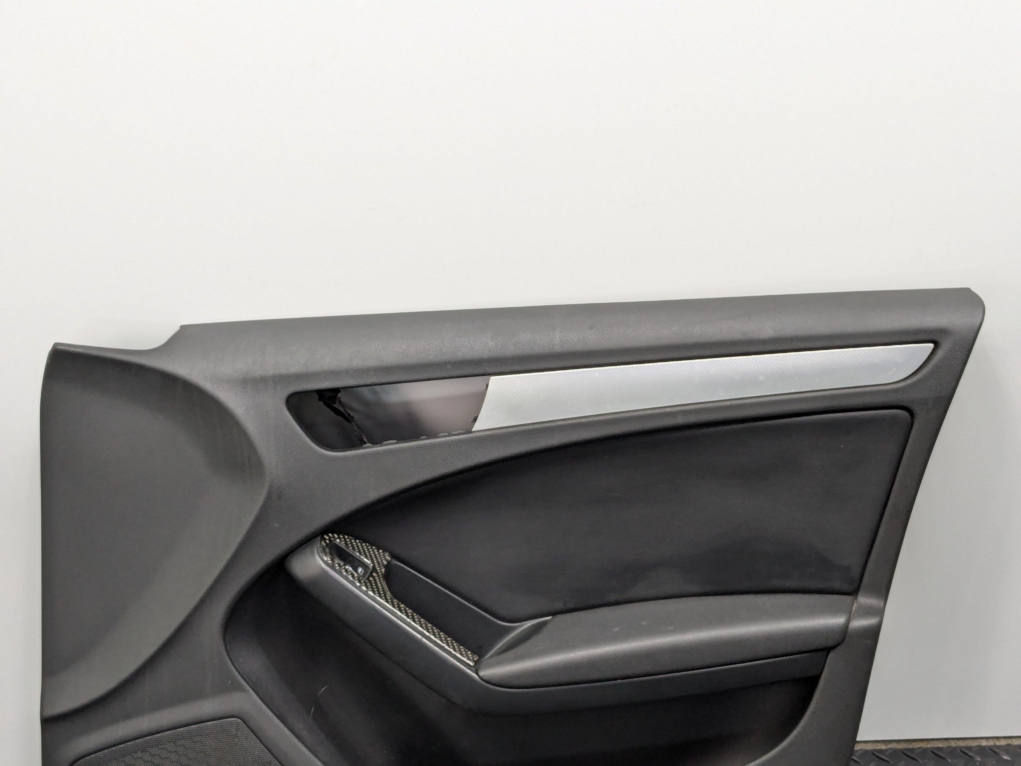 2008 - 2011 OEM AUDI A4 FRONT RIGHT PASSENGER SIDE INTERIOR DOOR TRIM PANEL