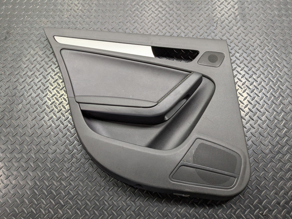 2008 - 2011 OEM AUDI A4 REAR LEFT DRIVER SIDE INTERIOR DOOR TRIM PANEL