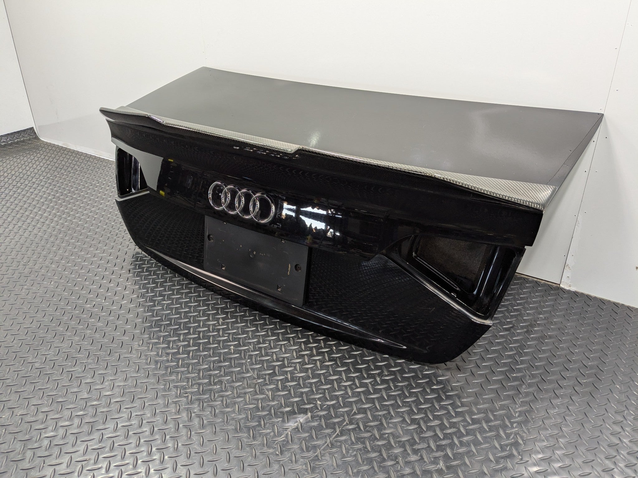 2008 - 2011 OEM AUDI A4 REAR TRUNK LID DECK PANEL TRIM