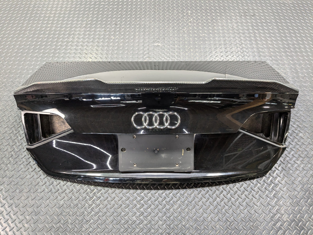 2008 - 2011 OEM AUDI A4 REAR TRUNK LID DECK PANEL TRIM