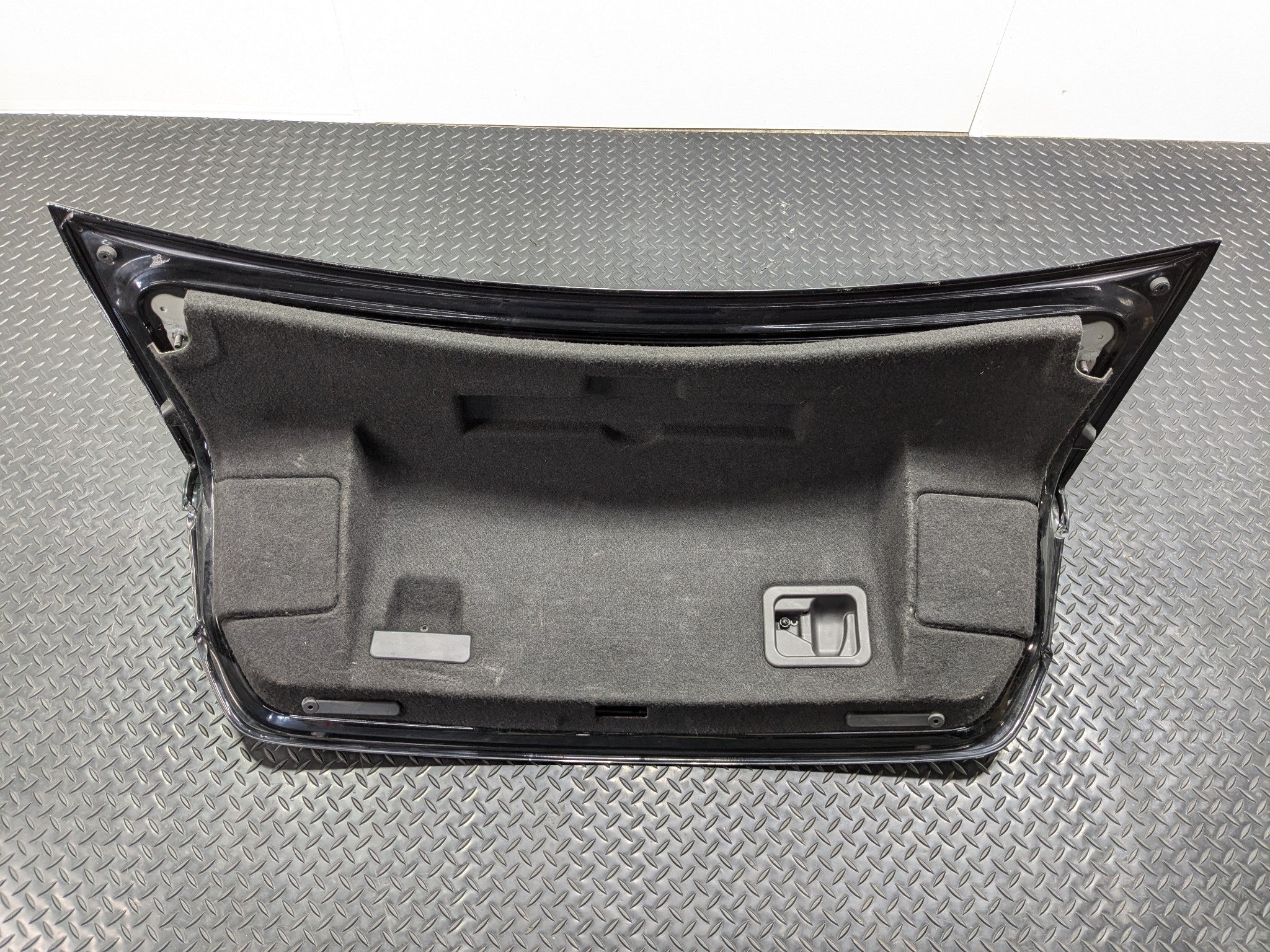 2008 - 2011 OEM AUDI A4 REAR TRUNK LID DECK PANEL TRIM