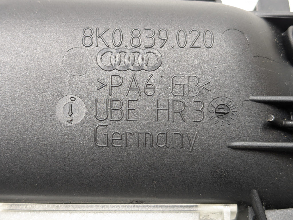 2008 - 2011 OEM AUDI A4 REAR RIGHT PASSENGER SIDE INTERIOR DOOR HANDLE