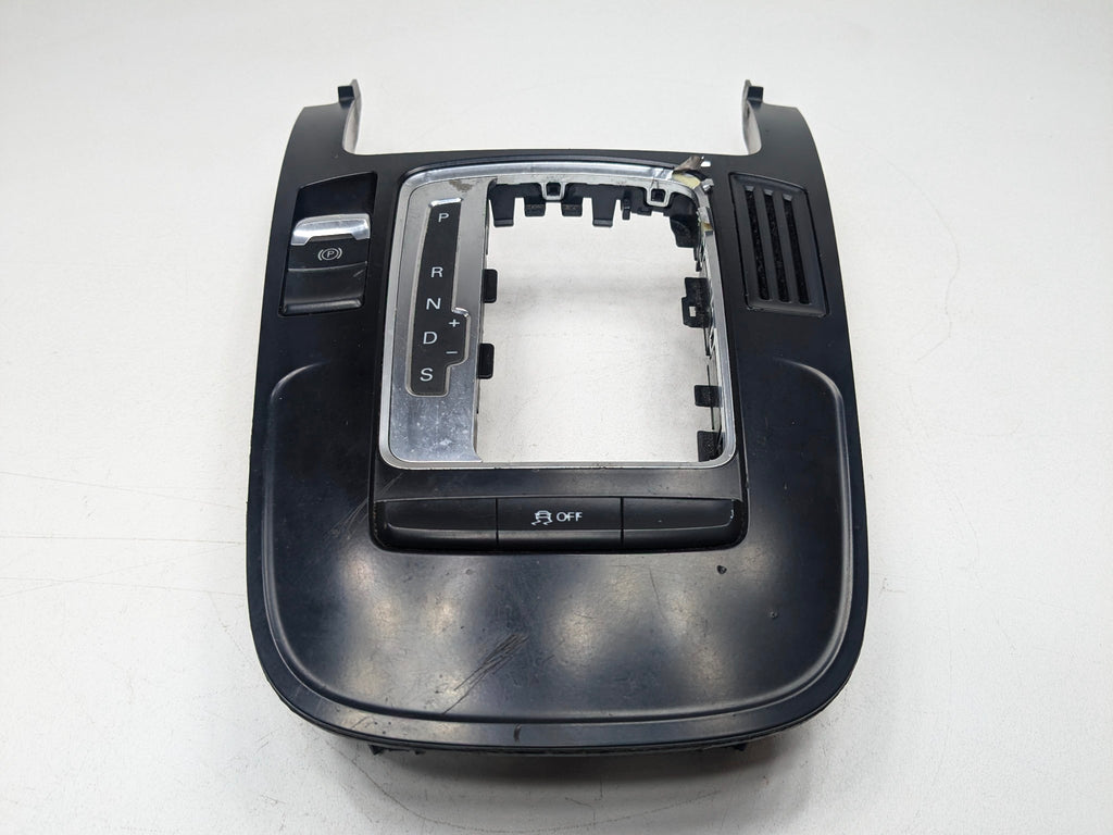 2008 - 2011 OEM AUDI A4 FRONT INTERIOR LOWER CENTRE CONSOLE GEAR SURROUND