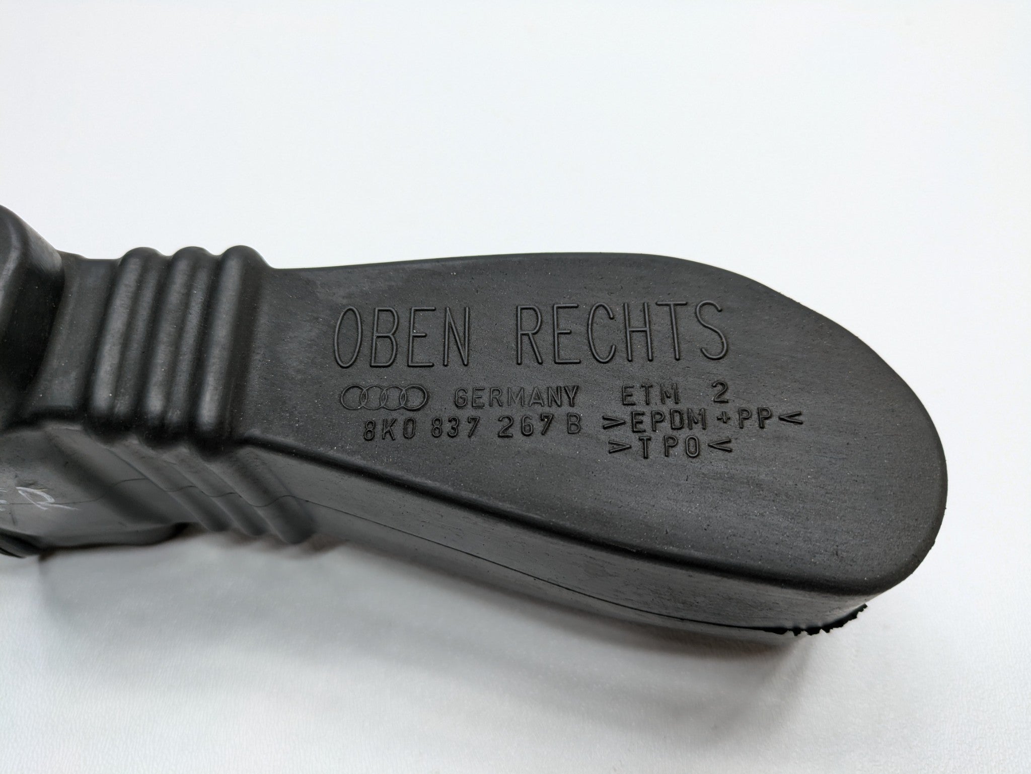 2008 - 2011 OEM AUDI A4 FRONT RIGHT PASSENGER SIDE DOOR CHECK STRAP STOPPER