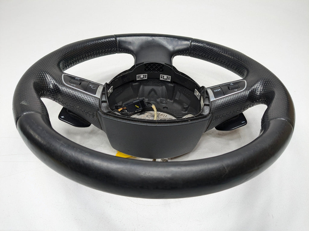 2008 - 2011 OEM AUDI A4 STEERING WHEEL WITH CONTROL SWITCH ASSEMBLY