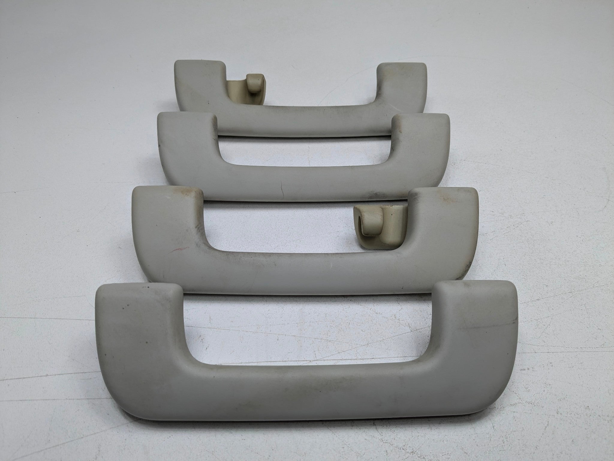 2008 - 2011 OEM AUDI A4 FRONT REAR INTERIOR OVERHEAD GRAB BAR HANDLE SET OF 4