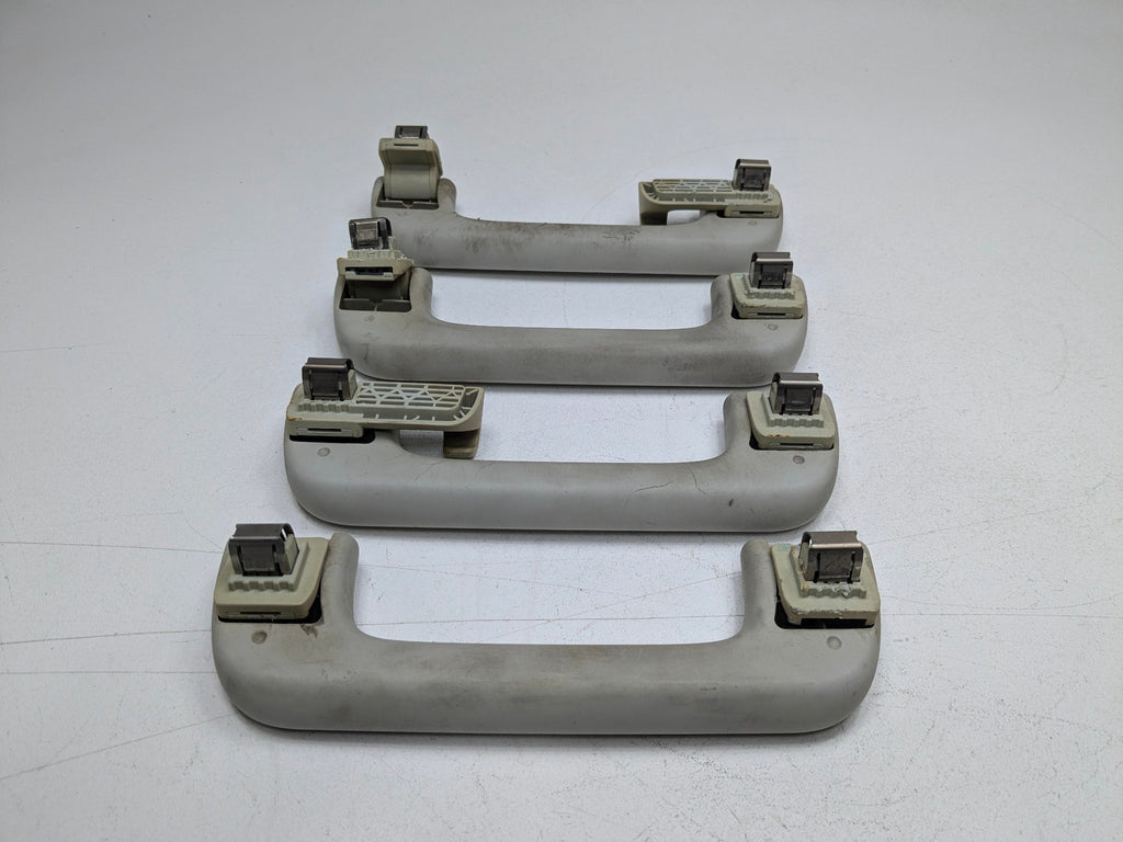 2008 - 2011 OEM AUDI A4 FRONT REAR INTERIOR OVERHEAD GRAB BAR HANDLE SET OF 4