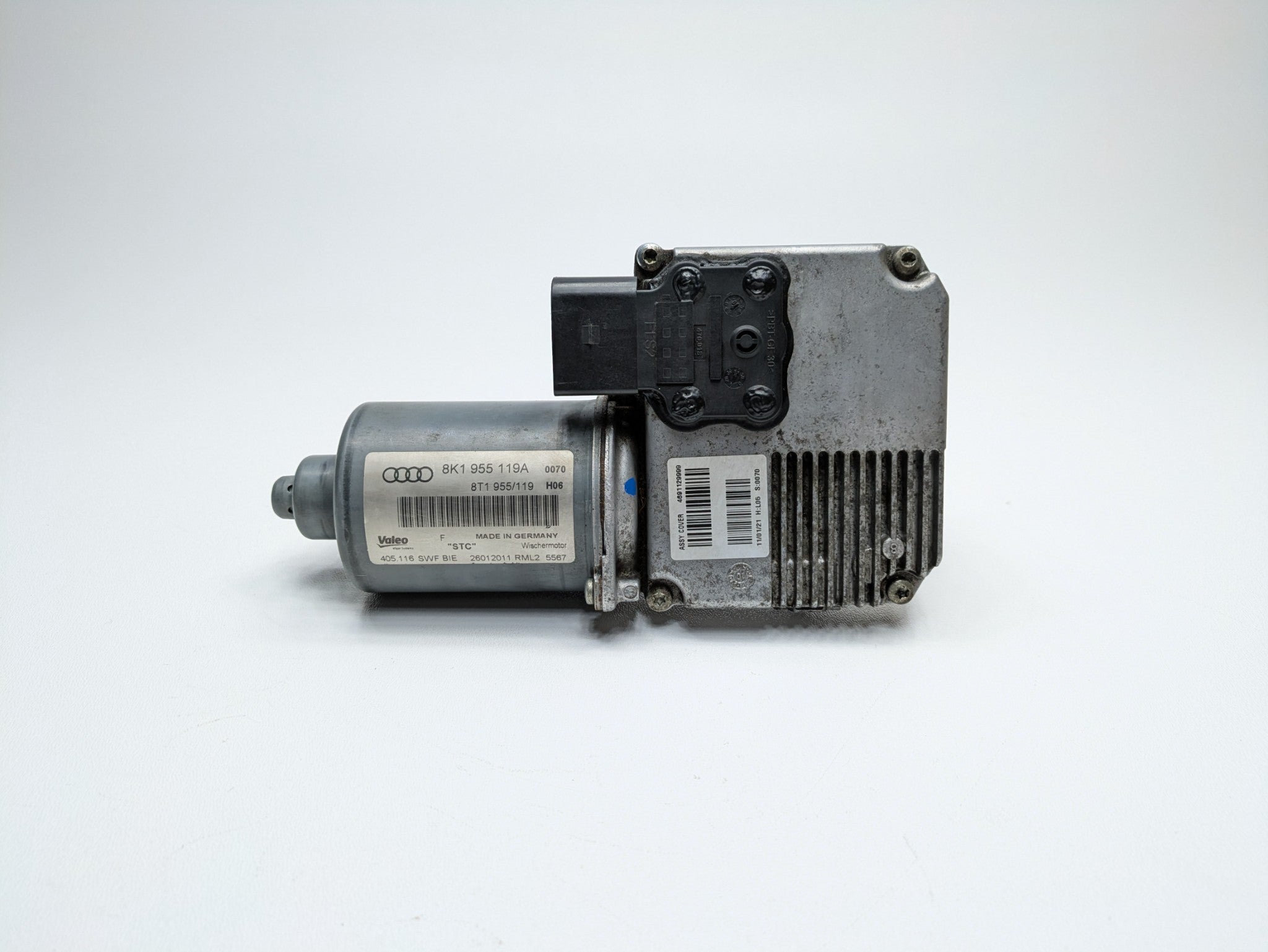 2008 - 2011 OEM AUDI A4 FRONT WINDSHIELD WINDOW WIPER MOTOR