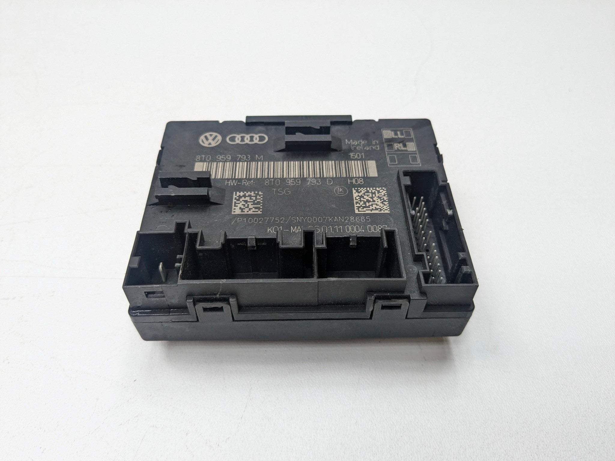 2008 - 2011 OEM AUDI A4 FRONT LEFT DRIVER SIDE DOOR CONTROL MODULE UNIT