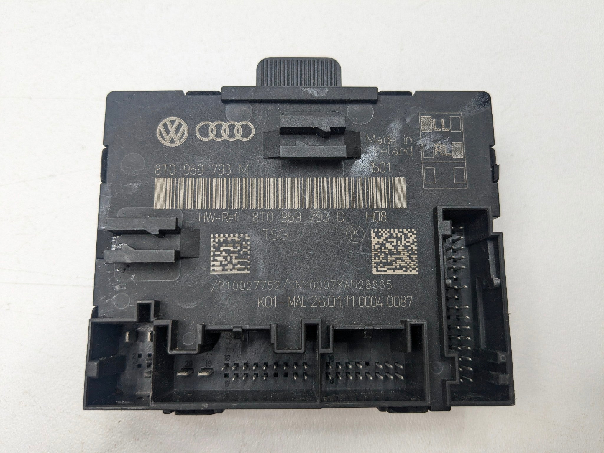 2008 - 2011 OEM AUDI A4 FRONT LEFT DRIVER SIDE DOOR CONTROL MODULE UNIT