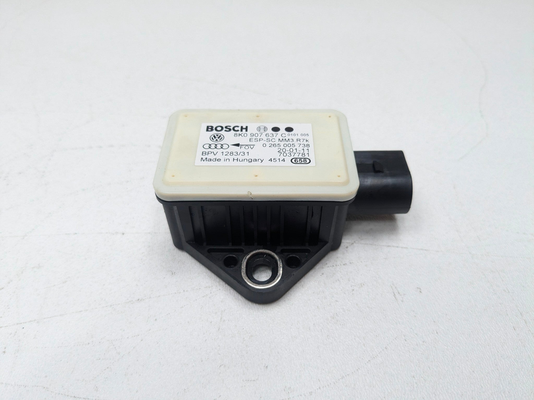 2008 - 2011 OEM AUDI A4 YAW RATE SENSOR CONTROL MODULE UNIT