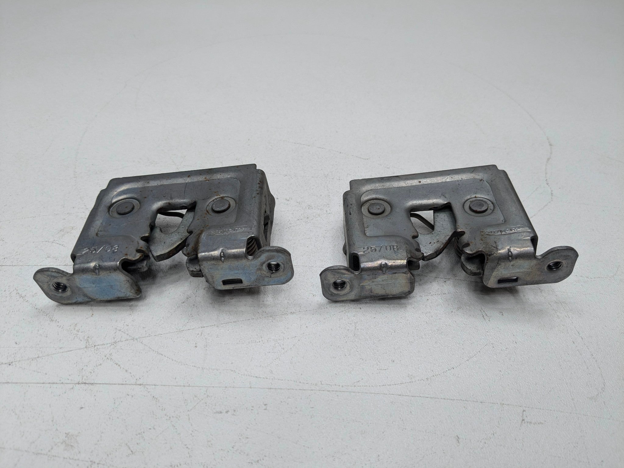 2006 - 2013 OEM MINI COOPER FRONT DRIVER AND PASSENGER SIDE HOOD LATCH LOCK