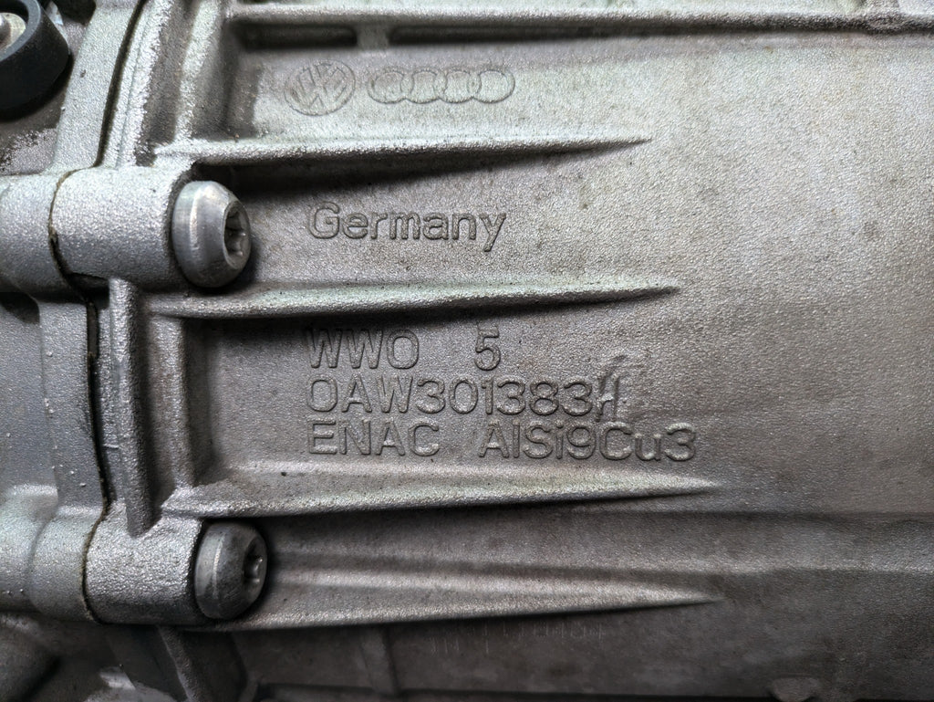 2008 - 2011 OEM AUDI A4 AUTOMATIC TRANSMISSION GEARBOX ASSEMBLY