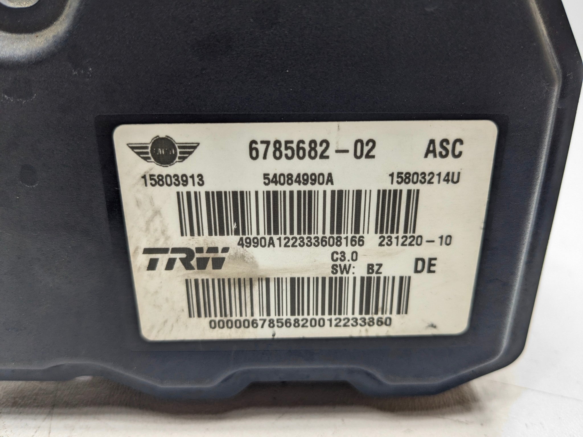 2006 - 2013 OEM MINI COOPER ABS ANTI LOCK BRAKE PUMP MODULE ASSEMBLY