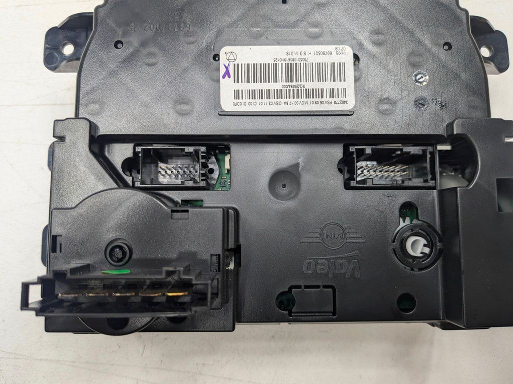 2006 - 2013 OEM MINI COOPER AC HEATER CLIMATE CONTROL WITH WINDOW SWITCH