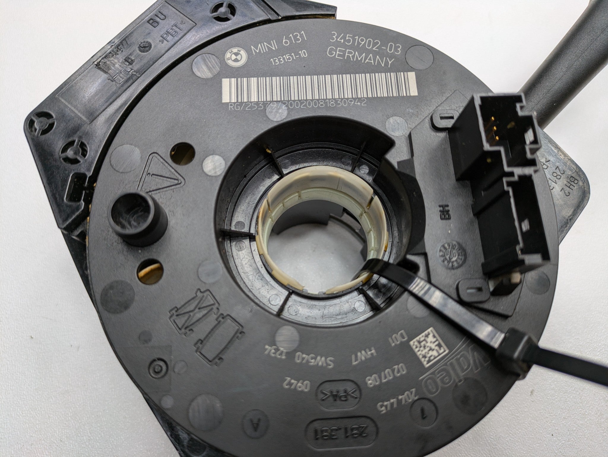 2006 - 2013 OEM MINI COOPER TURN SIGNAL WIPER COMBINATION SWITCH CLOCKSPRING